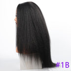Long Kinky Straight Synthetic Wigs for Black Women
