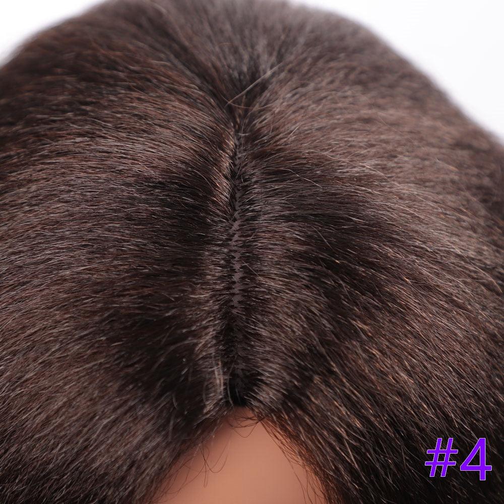 Long Kinky Straight Synthetic Wigs for Black Women