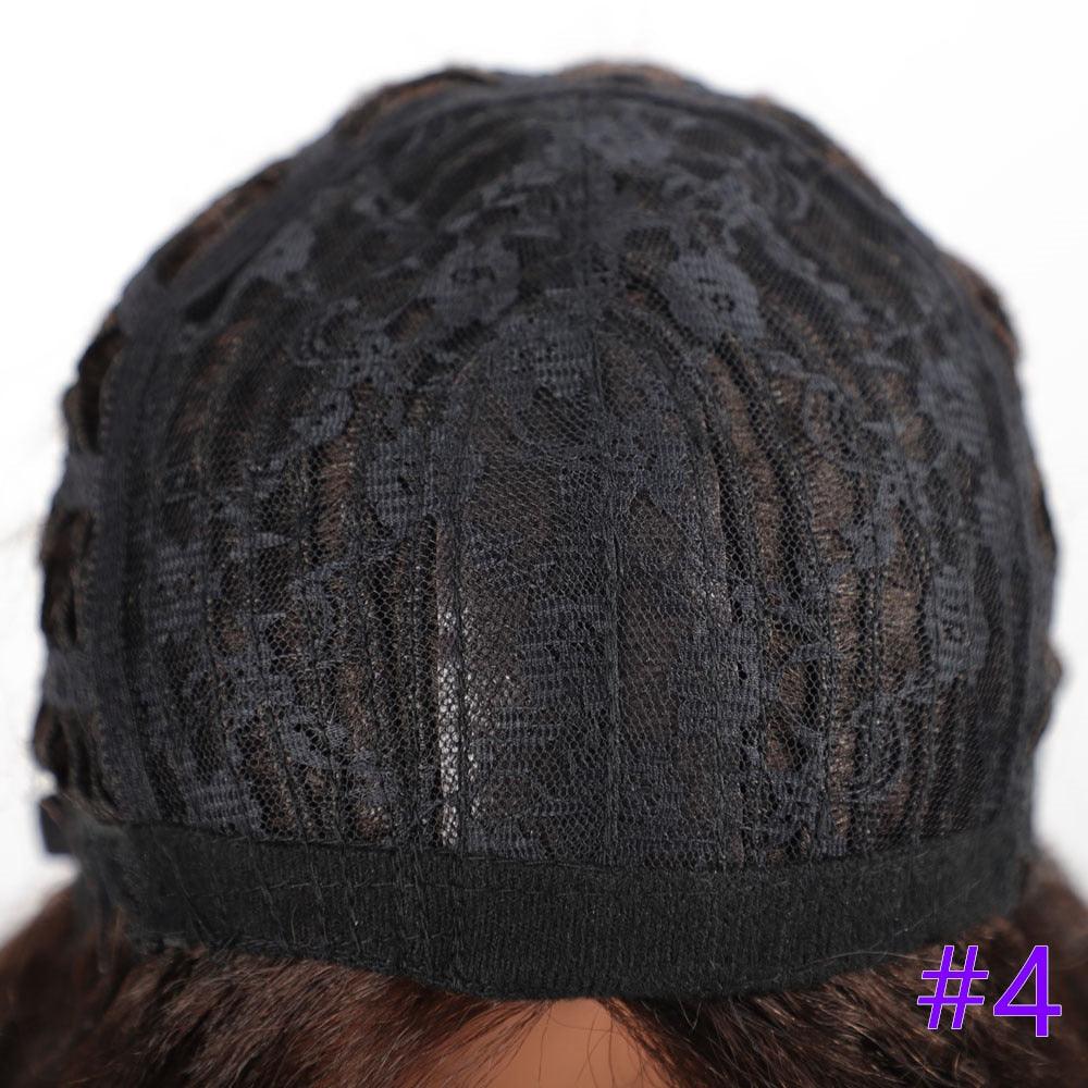 Long Kinky Straight Synthetic Wigs for Black Women
