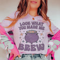 Look What You Made Me Brew Tee Peachy Sunday