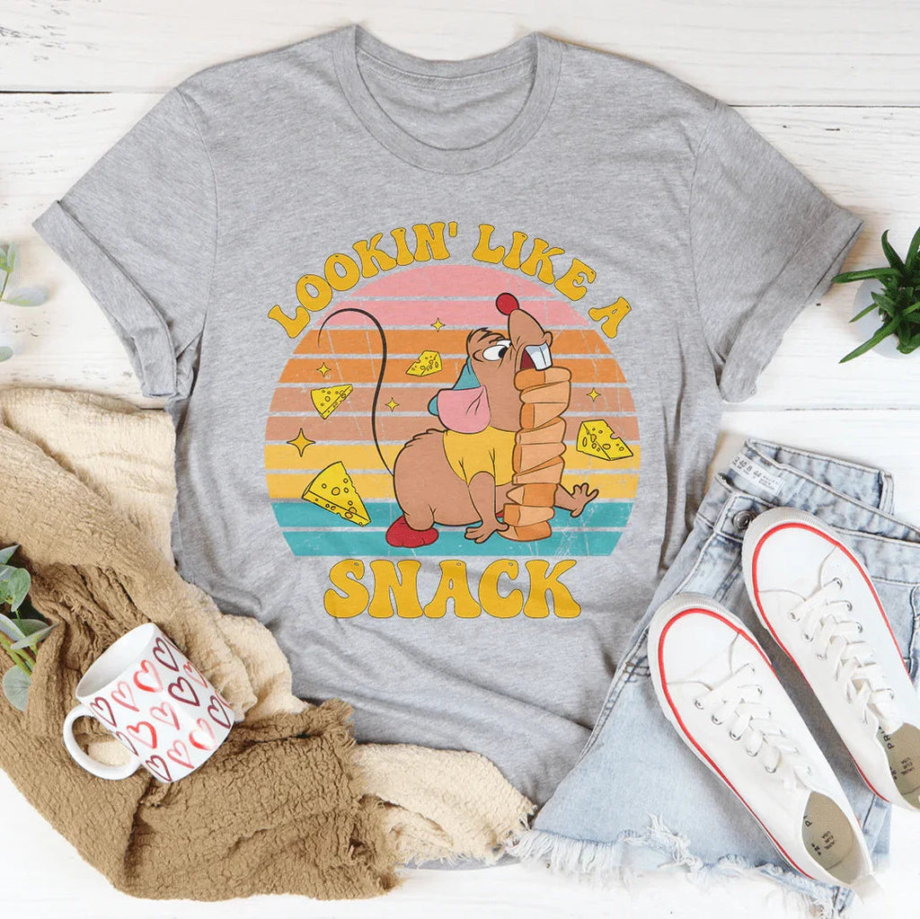 Lookin Like A Snack Tee Peachy Sunday