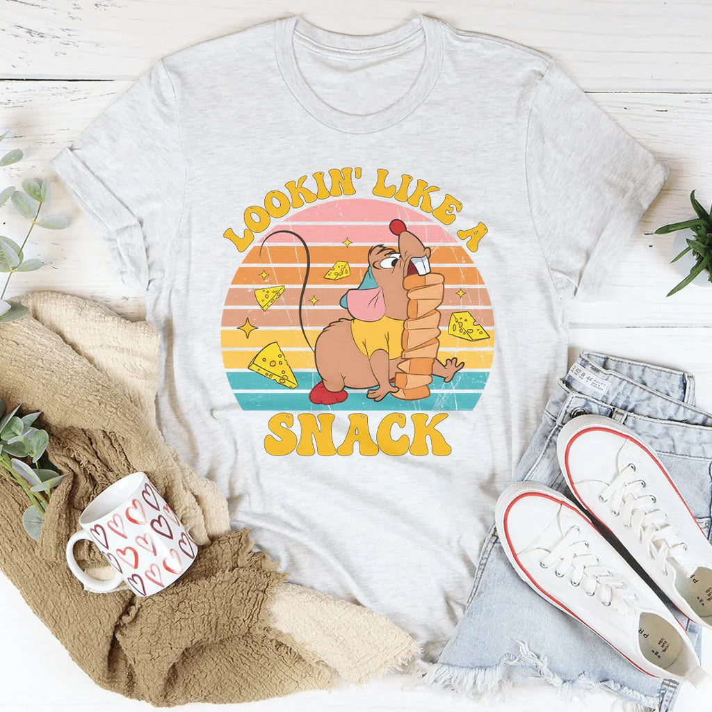 Lookin Like A Snack Tee Peachy Sunday