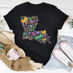 Louisiana Mardi Gras Tee Peachy Sunday