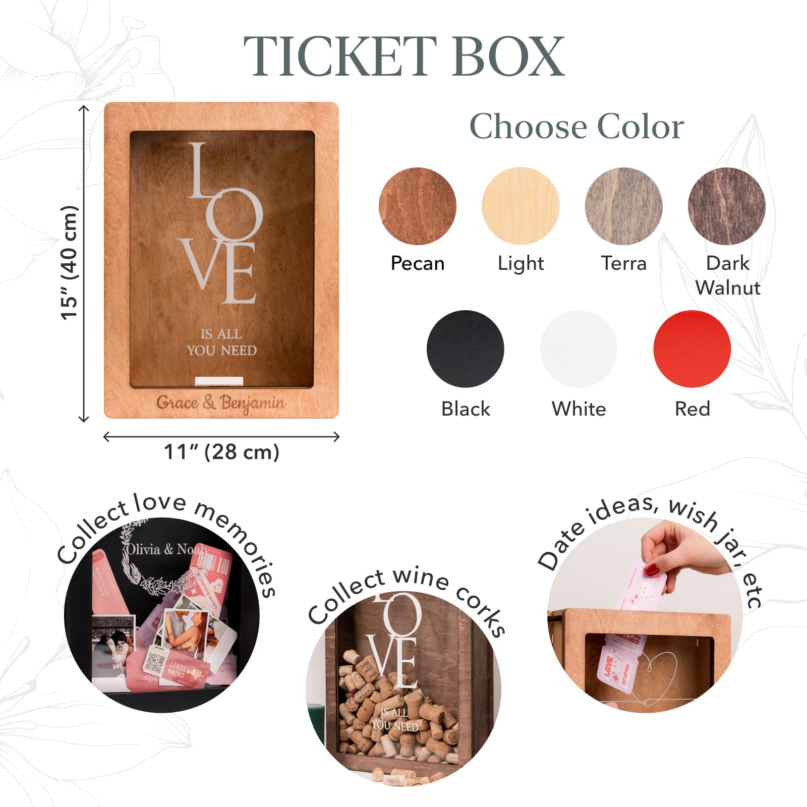 Shadow Box for Wine Corks - SJB-DIAMOND ELITES