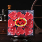 Love Creative Heart-Shaped Aromatherapy Candle Heart Shape LED Tea light Candles Romantic Love LED Candles Romantic Birthday Party Valentine's Day Candle Dinner Candle Home Accessories Stevvex