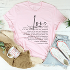 Love Is Patient Love Is Kind Tee