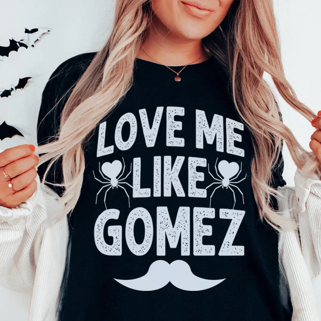 Love Me Like Gomez Tee Peachy Sunday
