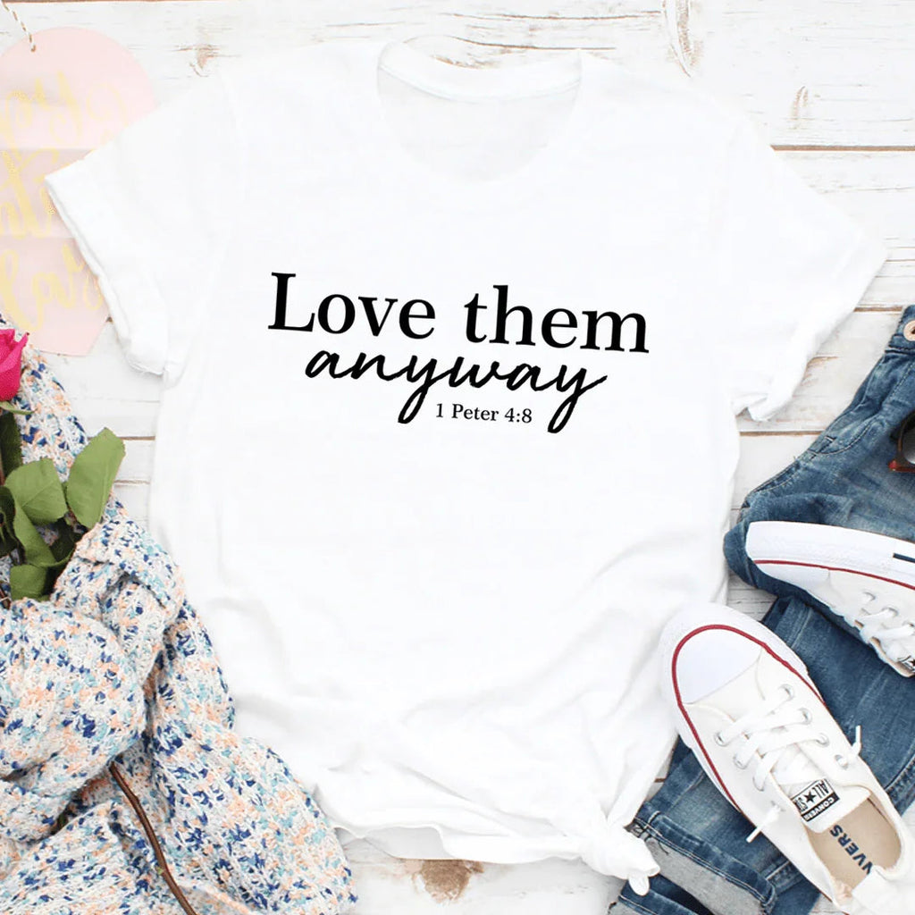 Love Them Anyway Tee - SJB-DIAMOND ELITES