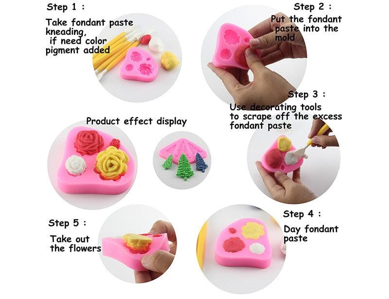 Lovely Couple Swan Shape Silicone Mold  Fondant Chocolate Resin Aroma Stone Soap Mold For Pastry Cup Cake Decorating Kitchen Tool Swan Silicone Fondant Molds Swan Couple Chocolate Mold Stevvex