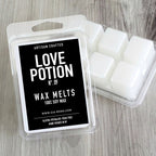 No.09 Love Potion Moonlight Path Scented Candle - Jasmine Violet Lavender BandsCo Straps