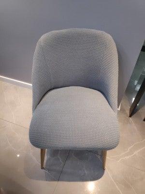 Low-inclined Armrest and Arc Back Chair Cover Washable Removable Seat Cover Polar Fleece Hotel Home Banquet Spandex Stretch Spandex Removable Washable Anti-dust Seat Slipcover Protector For Hotel Office Ceremony Banquet Wedding Party Stevvex