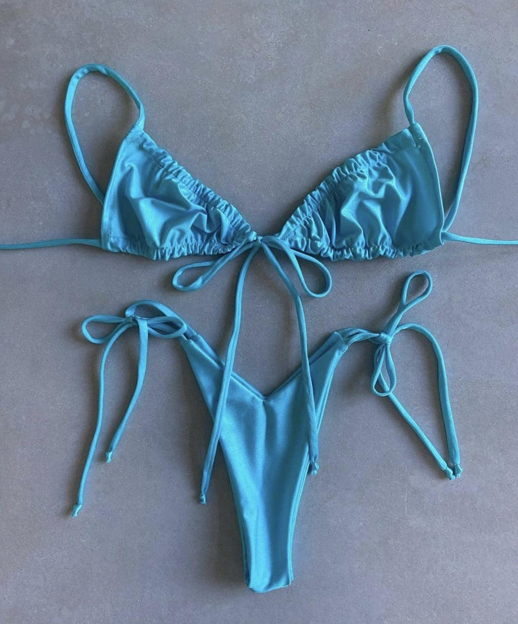 Low Waist Bikini Triangle Swimwear Female String Swimsuit Women Two Piece Swimsuit Swimwear Halter String Triangle Bikini Sets Women Print 2 Piece Suit Push Up Bathing Suit Swim Suit New Stevvex