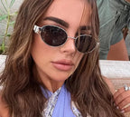Oval Luxe Sunglasses Pi-Mart
