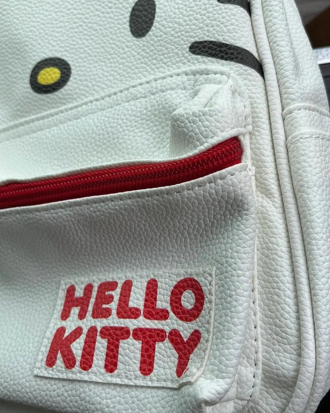 Red White Bow Backpack Bag Pi-Mart