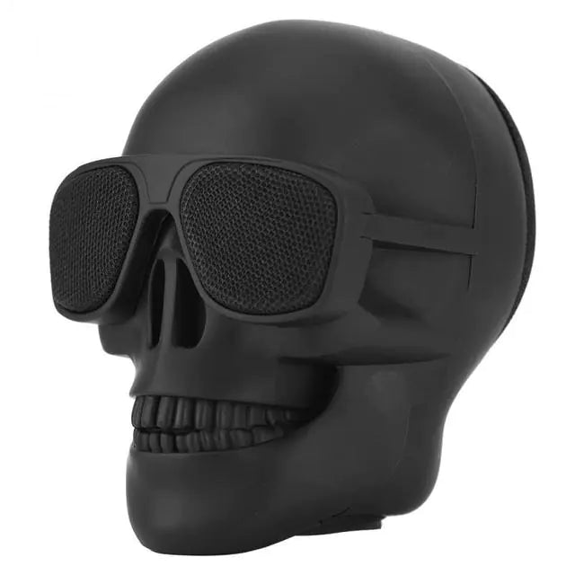 Skull Head Bluetooth Wireless Speaker Portable HD Stereo Subwoofer & Home Ornament Pi-Mart