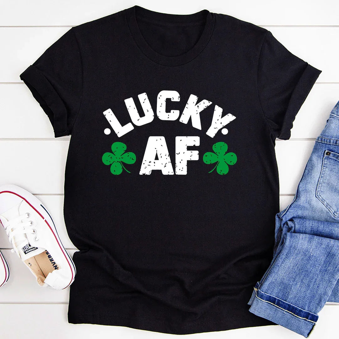 Lucky AF Tee - SJB-DIAMOND ELITES