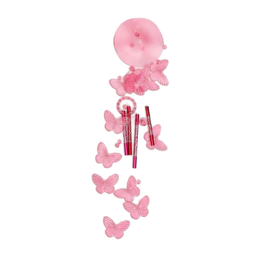 Lucky Butterfly Hanging Wind Chime Bell Garden Decoration Ornament Gift Home Decoration Fashion  High-end Gift Butterfly Gift Grandmother Gift Mother Gift Birthday Gift Festival Gift Witness Friendship Outdoor Wind Chime Garden Decor Stevvex