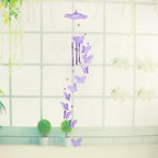 Lucky Butterfly Hanging Wind Chime Bell Garden Decoration Ornament Gift Home Decoration Fashion  High-end Gift Butterfly Gift Grandmother Gift Mother Gift Birthday Gift Festival Gift Witness Friendship Outdoor Wind Chime Garden Decor Stevvex