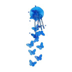 Lucky Butterfly Hanging Wind Chime Bell Garden Decoration Ornament Gift Home Decoration Fashion  High-end Gift Butterfly Gift Grandmother Gift Mother Gift Birthday Gift Festival Gift Witness Friendship Outdoor Wind Chime Garden Decor Stevvex