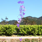 Lucky Butterfly Hanging Wind Chime Bell Garden Decoration Ornament Gift Home Decoration Fashion  High-end Gift Butterfly Gift Grandmother Gift Mother Gift Birthday Gift Festival Gift Witness Friendship Outdoor Wind Chime Garden Decor Stevvex