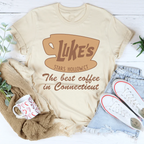 Luke's Coffee Tee Peachy Sunday