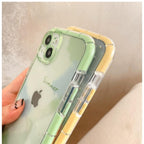 Luminous Art Abstract Phone Case For iPhone 13 12 11 Pro Max Transparent Silicone Shockproof Bumper Cover  Floral Girly Transparent Phone Case Glow In Dark iphone case