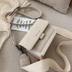Luxuries Mini PU Leather Flap Bags For Women Ladies Shoulder Handbags - Female Trendy Cross Body Mobile Phone Bag Stevvex