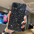 Luxurious Glitter Case For iPhone 11 Pro XS Max Case Cover For iPhone 6 7 8 Plus 11Pro Max 13 Pro Max Ultra Thin Sparkle Diamond Full Body Protective Edges Precise Fit Dustproof Anti Fingerprint Scratch-Resistant Phone Cover Stevvex