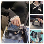 Luxurious Handbag Back Card Slot Lanyard Phone Case For iPhone 13 12 11 Pro X XS XR Max Shockproof Magnetic Case Compatible with iPhone Stevvex