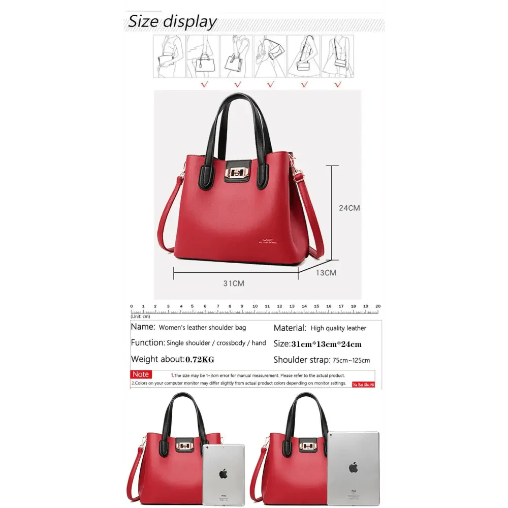 Luxurious Leather Bags Purses and Handbags For Ladies and Girls Charming Designer Shoulder Crossbody Bags for Women Stevvex