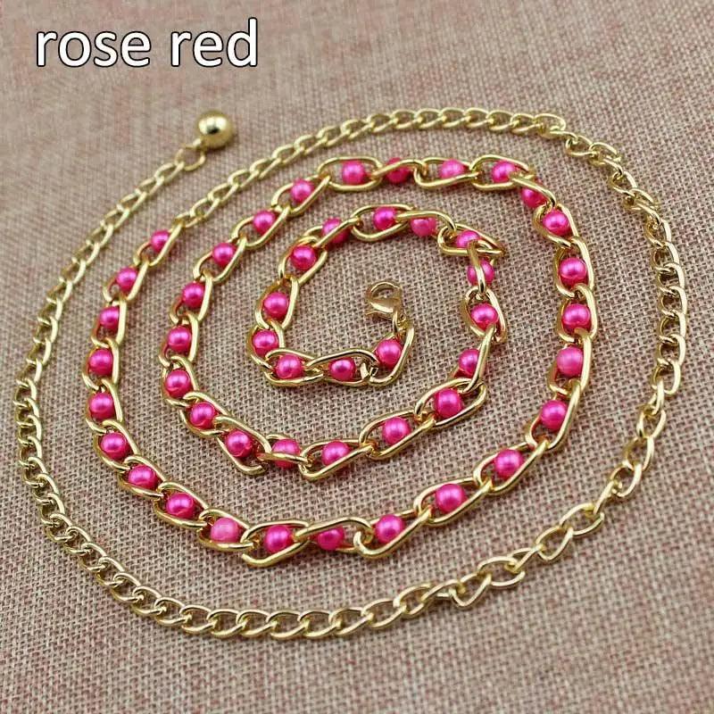 Luxurious Metal Adjustable Thin Strap Body Link Belts For Women Fashion Long Tassel Belly Metal Chain Waistbands For Women Stevvex