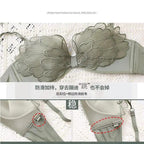 Luxurious Style Bralette Seamless Mesh Wireless Bra Thin Soft Push Up Bras for Women Stevvex