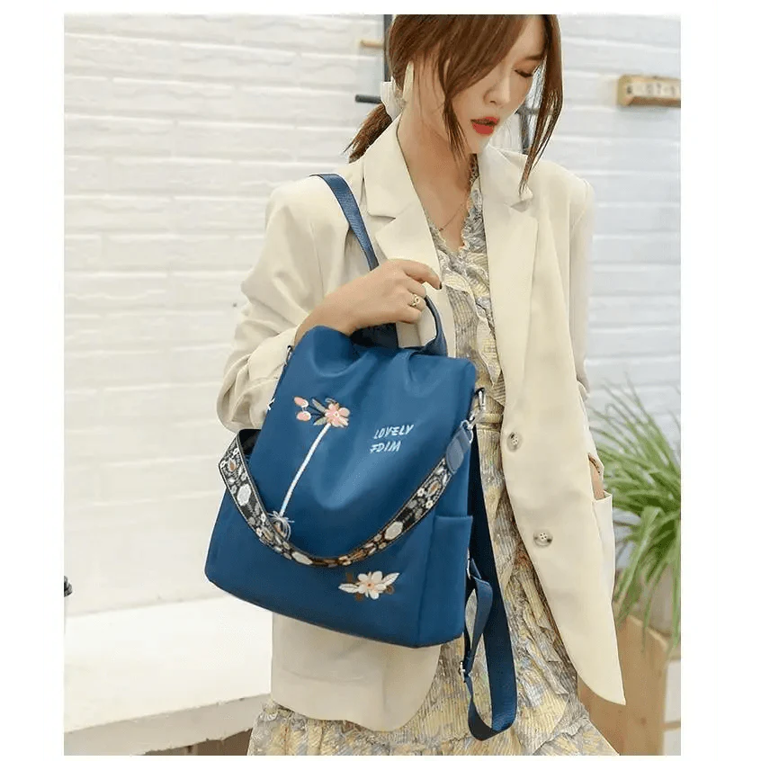 Luxurious Waterproof Women's Backpack Fashionable Anti-theft Women Backpacks Nice Print School Bag High Quality Large Capacity Backpack Stevvex