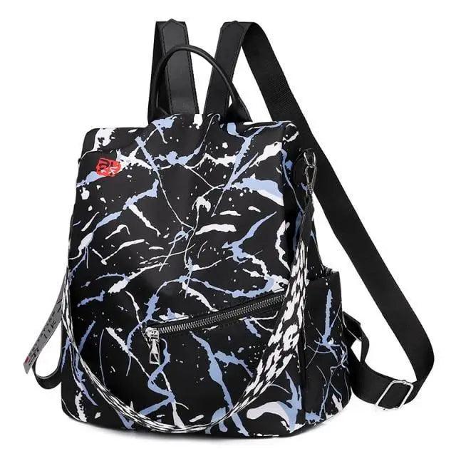 Luxurious Waterproof Women's Backpack Fashionable Anti-theft Women Backpacks Nice Print School Bag High Quality Large Capacity Backpack Stevvex