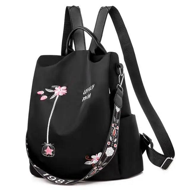 Luxurious Waterproof Women's Backpack Fashionable Anti-theft Women Backpacks Nice Print School Bag High Quality Large Capacity Backpack Stevvex