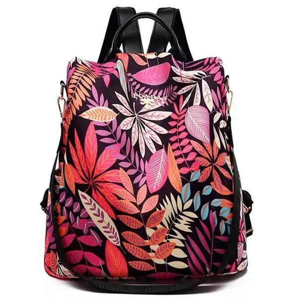 Luxurious Waterproof Women's Backpack Fashionable Anti-theft Women Backpacks Nice Print School Bag High Quality Large Capacity Backpack Stevvex