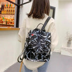 Luxurious Waterproof Women's Backpack Fashionable Anti-theft Women Backpacks Nice Print School Bag High Quality Large Capacity Backpack Stevvex