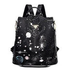 Luxurious Waterproof Women's Backpack Fashionable Anti-theft Women Backpacks Nice Print School Bag High Quality Large Capacity Backpack Stevvex