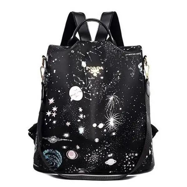 Luxurious Waterproof Women's Backpack Fashionable Anti-theft Women Backpacks Nice Print School Bag High Quality Large Capacity Backpack Stevvex