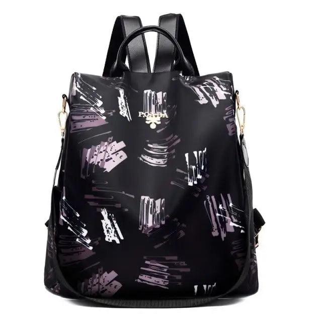 Luxurious Waterproof Women's Backpack Fashionable Anti-theft Women Backpacks Nice Print School Bag High Quality Large Capacity Backpack Stevvex