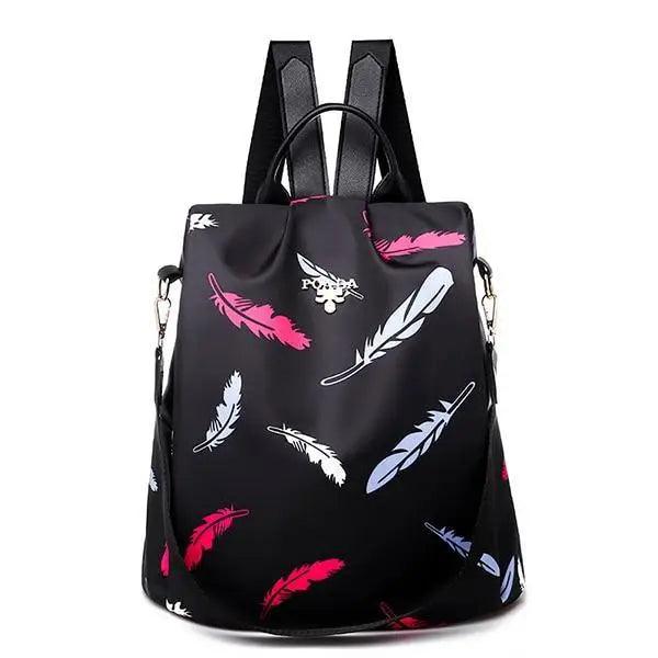 Luxurious Waterproof Women's Backpack Fashionable Anti-theft Women Backpacks Nice Print School Bag High Quality Large Capacity Backpack Stevvex