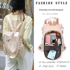 Luxurious Waterproof Women's Backpack Fashionable Anti-theft Women Backpacks Nice Print School Bag High Quality Large Capacity Backpack Stevvex