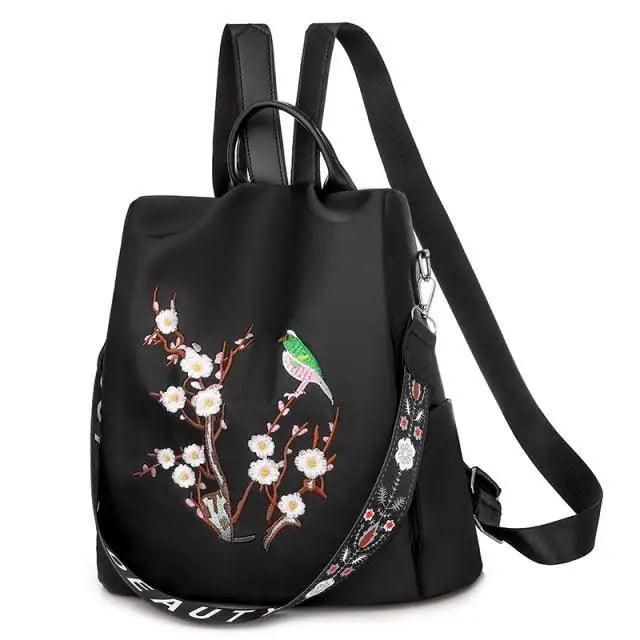 Luxurious Waterproof Women's Backpack Fashionable Anti-theft Women Backpacks Nice Print School Bag High Quality Large Capacity Backpack Stevvex
