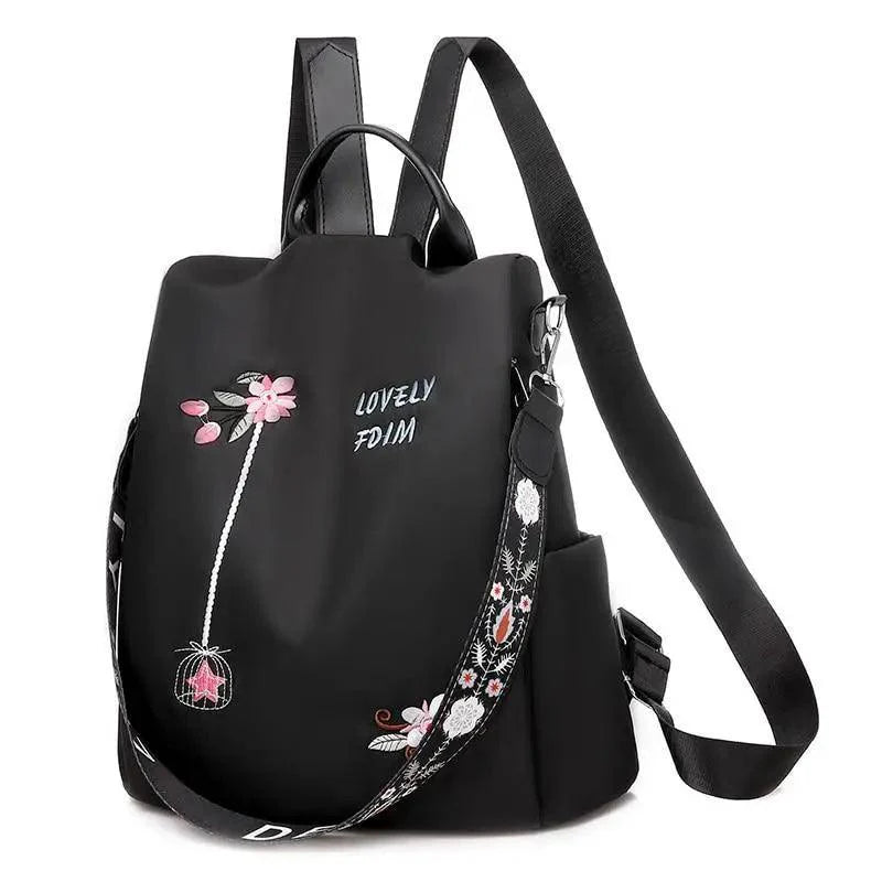 Luxurious Waterproof Women's Backpack Fashionable Anti-theft Women Backpacks Nice Print School Bag High Quality Large Capacity Backpack Stevvex