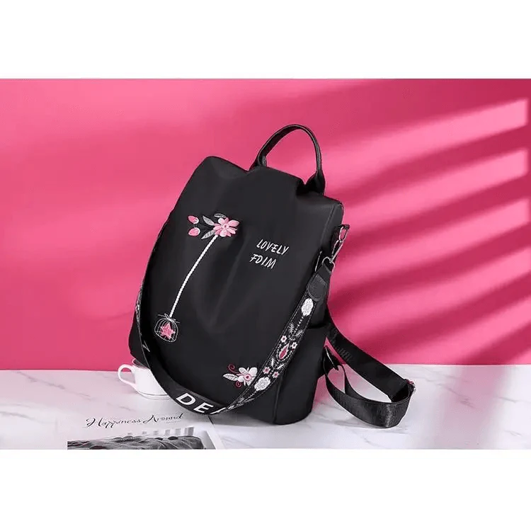 Luxurious Waterproof Women's Backpack Fashionable Anti-theft Women Backpacks Nice Print School Bag High Quality Large Capacity Backpack Stevvex