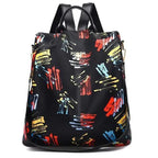 Luxurious Waterproof Women's Backpack Fashionable Anti-theft Women Backpacks Nice Print School Bag High Quality Large Capacity Backpack Stevvex
