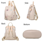 Luxurious Waterproof Women's Backpack Fashionable Anti-theft Women Backpacks Nice Print School Bag High Quality Large Capacity Backpack Stevvex