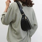 Luxurious Women PU Leather Waist Bags Waterproof Belt Bag Cross Body Fanny Pack Travel Bum Bag Stevvex
