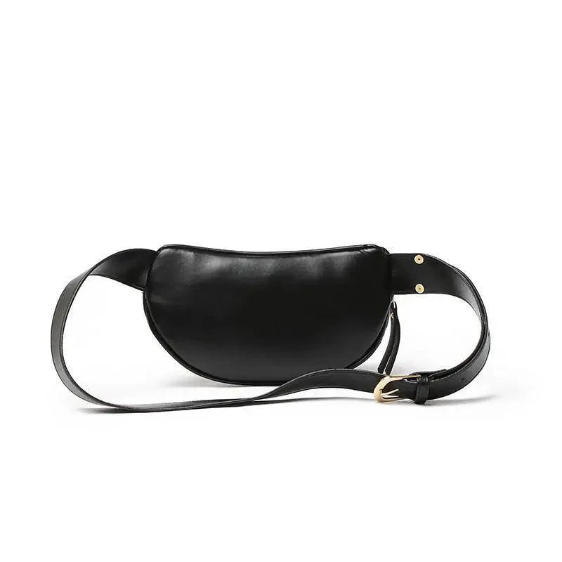 Luxurious Women PU Leather Waist Bags Waterproof Belt Bag Cross Body Fanny Pack Travel Bum Bag Stevvex