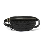 Luxurious Women PU Leather Waist Bags Waterproof Belt Bag Cross Body Fanny Pack Travel Bum Bag Stevvex